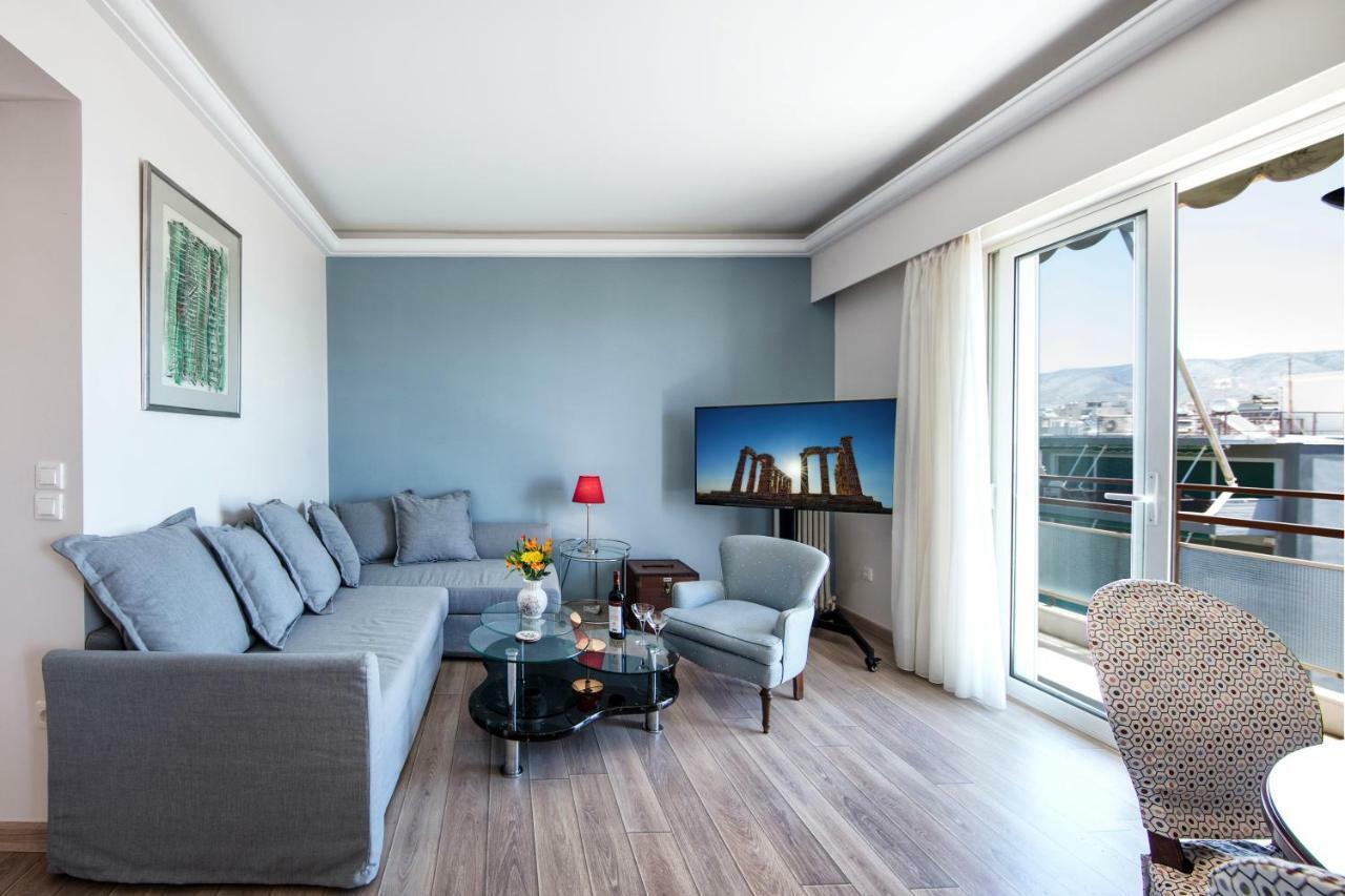 Walking In Alimos Apartment. Atenas Exterior foto